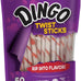 Dingo Twist Sticks Rawhide Chews for Dogs, Made with Real Chicken, 50 Count, Great for All Sizes