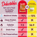 delectables squeeze up variety pack, creamy squeezable puree, grain free, no added fillers or by-products, 104 tubes