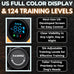 pawpro dog shock collar with remote, 4-mile range, night-light mode, 124 training levels, beeps, vibrations, waterproof rechargeable