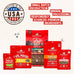 Stella & Chewy's premium freeze-dried raw beef heart dog treats, single ingredient, no additives, 3oz bag, perfect for training and picky eaters
