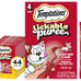 Temptations Beef Liver Creamy Puree Squeezable Cat Treats, 4-count, 11-pack, 0.42 oz tubes