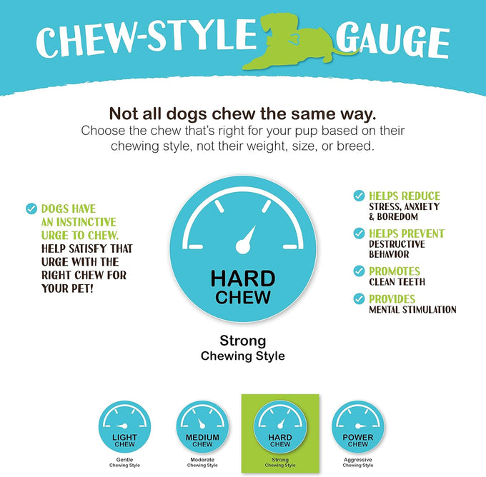 Raw Paws 6-inch free-range beef cheek rolls for dogs - 4 pack - no antibiotics or hormones - rawhide alternative