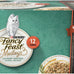 Purina Fancy Feast Medleys White Meat Chicken in Sauce Variety Pack, 3 oz. Cans, Pack of 12, Adult Cat Food
