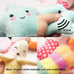 SZKOKUHO 9 Pack Small Dog Squeaky Plush Toys, variety colors, cute designs for puppies and small dogs