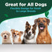 Vet's Best dog toothpaste and toothbrush kit with triple head toothbrush, natural flavors, and aloe for healthy gums and fresh breath
