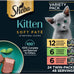 sheba perfect portions kitten wet cat food, 2.6 oz twin-pack trays, 24 count, 48 servings