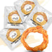 iPaw 10 Pcs Single Protein Hypoallergenic All Natural Turkey Tendons for Small Dogs Ring