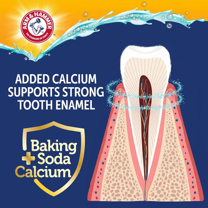 Arm & Hammer Complete Care Dog Dental Water Additive with Baking Soda and Calcium for Daily Oral Health and Fresh Breath, 16 Fl Oz