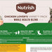 Nutrish Grain Free Chicken Lover's Whole Health Blend Variety Pack Wet Cat Food, 2.8 oz. Cup, 12 Count (Rachael Ray)