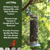 Freebird Wild Bird Seed for Outside Feeders - Premium Songbird Blend for Cardinals, Finches, and Colorful Birds - 5lb Bag