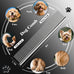 Premium 4CR titanium-plated stainless steel dog grooming scissors with safety round tips and ergonomic design