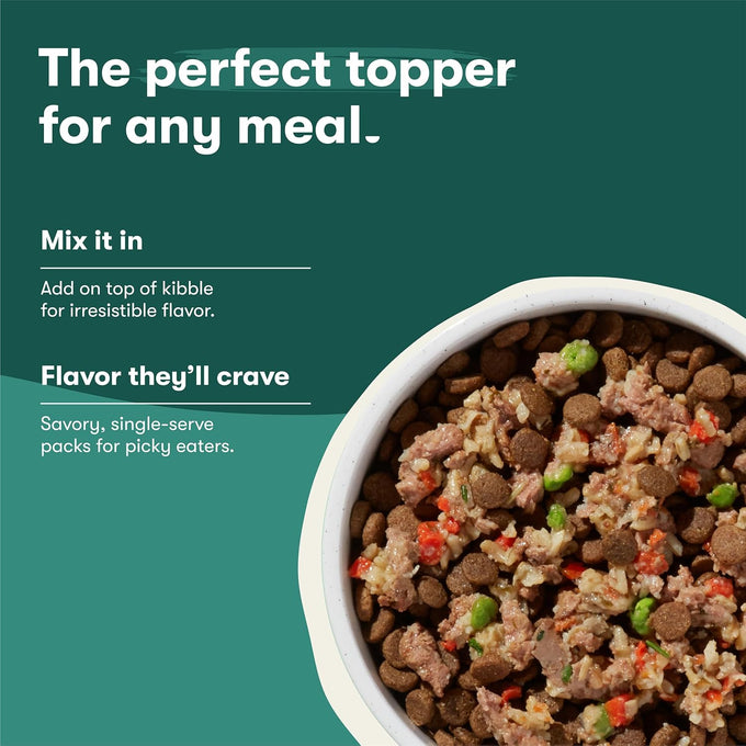 Jinx Chicken Dog Wet Food, Meal or Topper, Real Chicken, Bone Broth