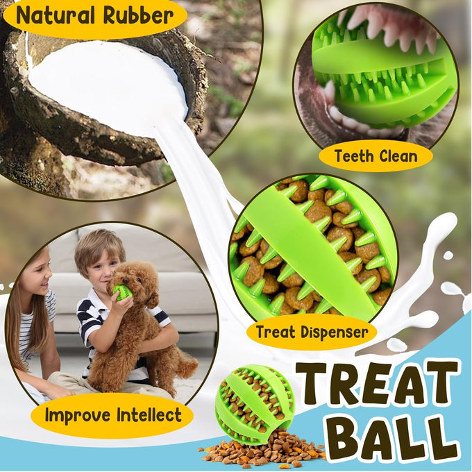 Zeaxuie 9-pack puppy toys bundle for small dogs, teething toys, squeaky plush and rope chew toys