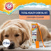 Arm & Hammer Dog Dental Kit with Enzymatic Toothpaste 2.5 oz Chicken Flavor and Baking Soda