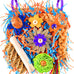 katumo bird toys parakeet grass mat foraging toy parrot shredding hanging for cockatiel lovebird parakeet budgie