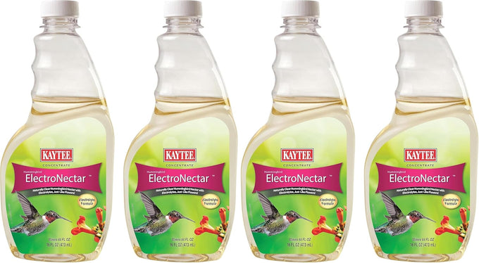 Kaytee 64-Ounce ElectroNectar Ready-to-Use Hummingbird Nectar Attracts and Nourishes Wild Birds