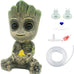 Groot Aquarium Air Bubbler Decorations with Non-Toxic Resin for Fish Tanks, Air Stone Set