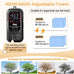 hygger 400W/800W adjustable power aquarium heater for 80-132 gallon tanks with digital display and auto protection
