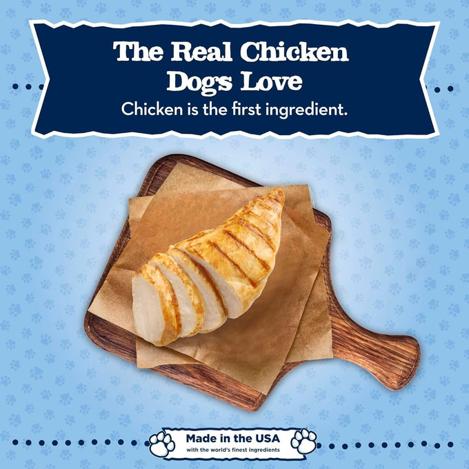 Blue Buffalo Baby Blue Natural Small Breed Puppy Dry Dog Food, 4-lb Bag, Chicken, Oatmeal, and DHA Recipe