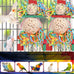 BBjinronjy Bird Toys, 2PCS Hanging Natural Soft Sola Ball Beak Chew Shred Forage Toys for Parrots, Cockatiel, Conure, Love Birds, Parakeets, Budgie, Small Birds