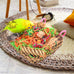katumo bird toys parakeet grass mat foraging toy parrot shredding hanging for cockatiel lovebird parakeet budgie