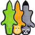 sharlovy no stuffing crinkle squeaky dog toys for aggressive chewers durable plush for small medium large breed