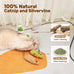 Potaroma 3pcs Squeak Mice Interactive Catnip Silvervine Toys for Indoor Kittens, All Breeds & Species