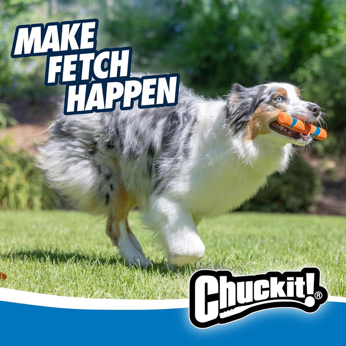 chuckit ultra fetch stick 12 inch interactive dog toy for all breed sizes