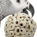 Bonka Bird Toys 1214 Pk3 all-natural sola atta balls 3-pack 2" diameter chew toys for parrots parakeets cockatiels safe and small pets