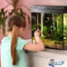 Luigi's Aquarium Gravel Vacuum for Water Changes and Cleaning - Hand Siphon Hose with Filter - Turtle Tank Accessories