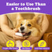 No-Rinse Dog Dental Care Wipes, 50-Count, Safe for Cats & Dogs, Removes Plaque & Tartar, Natural Ingredients, Gentle Finger Wipes