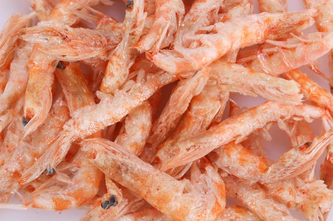 Premium Freeze-Dried Krill & Shrimp Mix for Arowana, Koi, Tropical Cichlids and Turtles - High Protein Floating Aquarium Food 1000ml