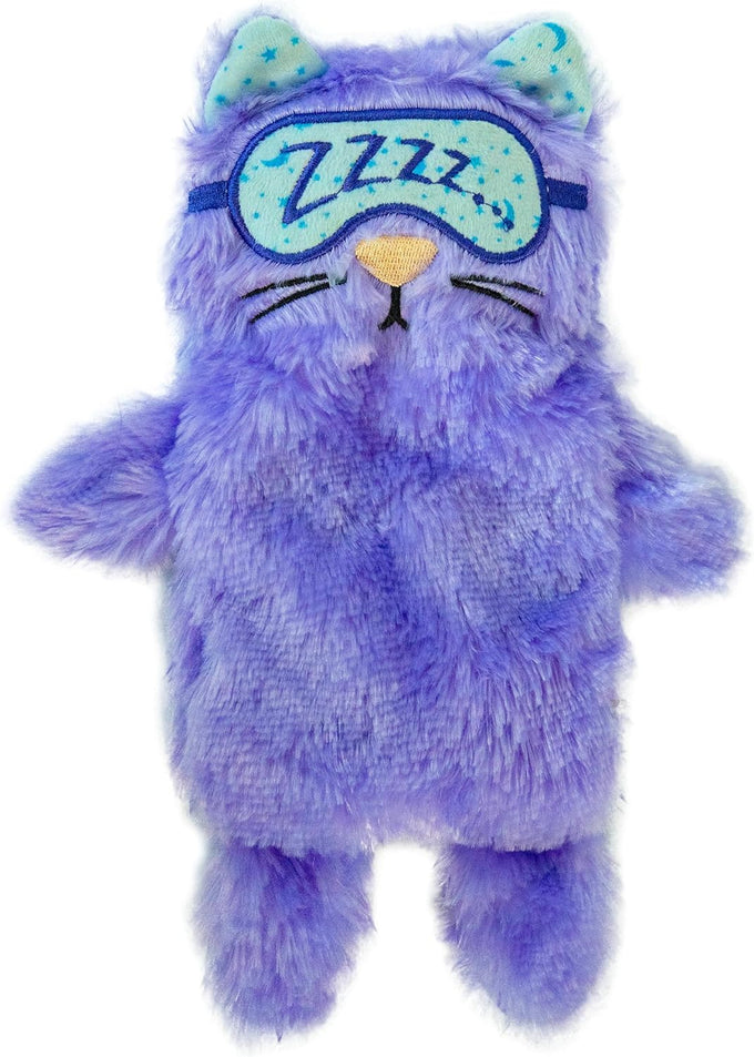 Catstages plush cat toy with touch-activated purr for calming kittens and cats