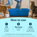 Fresh Step Advanced Multi Cat Clumping Litter with Febreze, 17.5 lb, Heavy Duty, Low-Dust, Odor-Block Formula