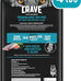 crave grain-free high-protein adult dry dog food white fish salmon 4 lb bag