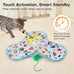 Potaroma automatic cat toy with moving feather, 3 modes, and USB rechargeable battery for indoor kittens and adult cats