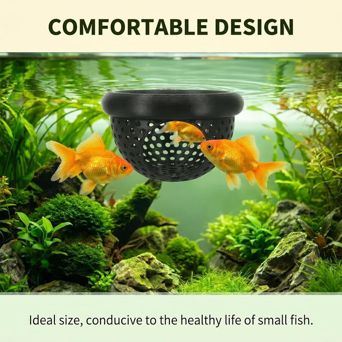 LXLO 2 PCS floating betta log & hammock, beta/betta fish tank accessories & toys, aquarium safe, compact design, 3D print PLA, 10cm x 5.6cm