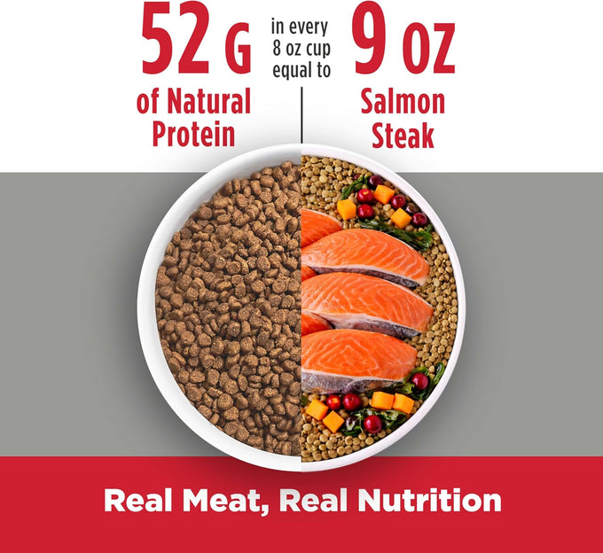 Nulo Freestyle Adult Trim Dry Cat Food - Salmon & Lentils, High Protein, Grain Free, Weight Management Kibble with Probiotics & L-Carnitine, 4lb Bag