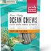 The Honest Kitchen human grade 100% cod fish skins dog treats, grain-free, crispy chews, 5.5 ounces