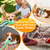 fuufome large squeaky plush dog toys for small medium and large dogs companionship training gift