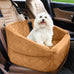NEEZUKAR Dog Car Seat for Small Medium Dogs, detachable washable dog booster seat under 30lbs, pet car seat travel bed with storage