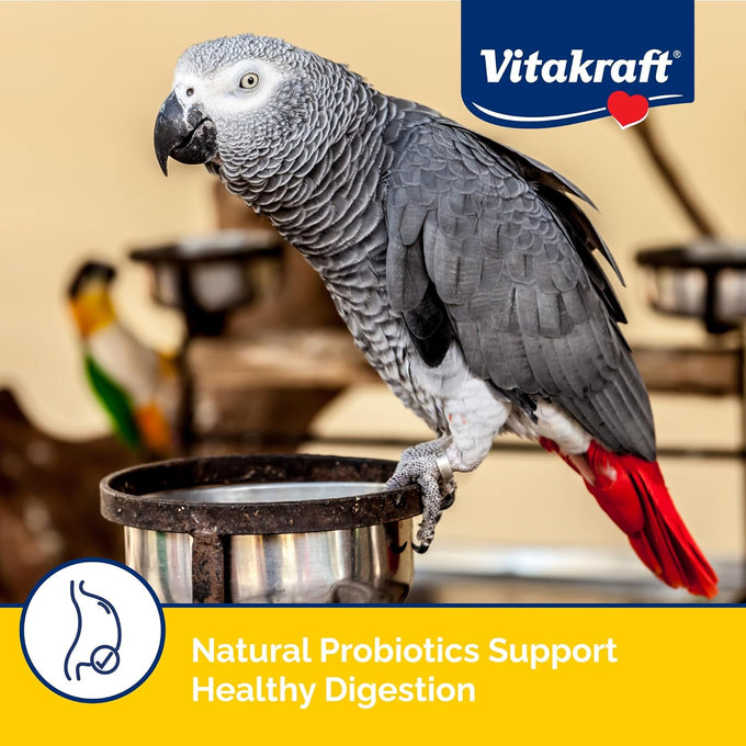 Vitakraft Menu Premium parrot food for large birds, macaw, amazon, conure, and parrot, 5-pound pack