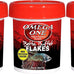 Omega One Betta Buffet Flakes, 0.28 oz (3-Pack) Premium Betta Fish Food with Natural Pigments, Omega 3 & 6, and Fresh Seafood Protein for Vibrant Colors and Health