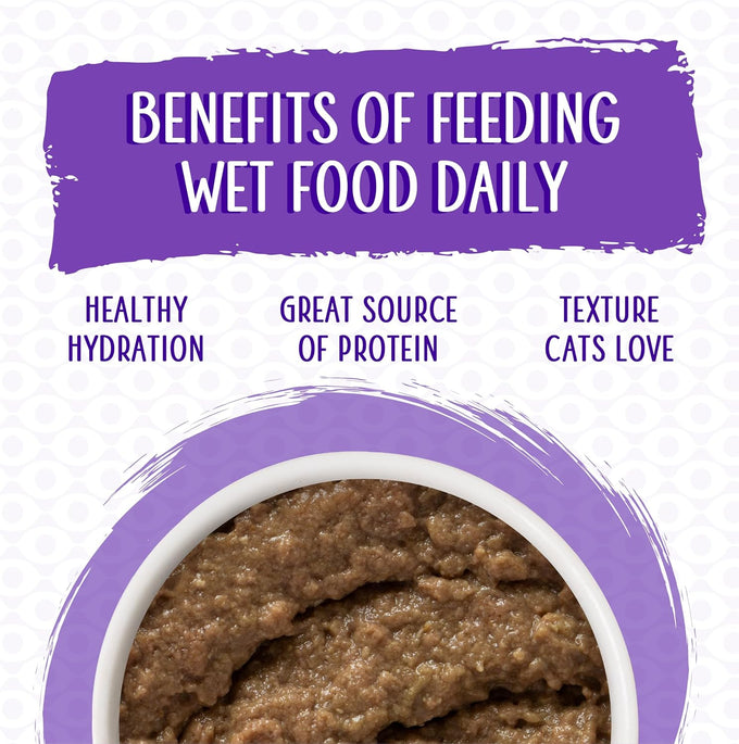 Weruva Classic Cat Paté with Chicken & Beef, Grain-Free, 3oz Cans, (Pack of 12)
