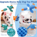Vitscan upgraded goose indestructible dog toys for aggressive chewers, small to large breeds, crinkle squeaky plush toys