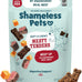 Shameless Pets Soft & Chewy Beef Tenders - Grain-Free Dog Treats for Small, Medium, & Large Dogs, 8oz