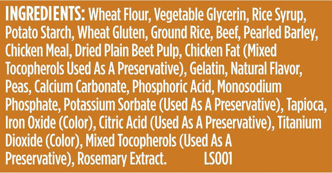 Rachael Ray Nutrish Soup Bones Premium Dog Chews with Real Beef and Barley, 11 Chews, Various Sizes
