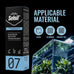 Selsil aquarium silicone sealant, transparent 10.14 fl oz, high elasticity, safe for fish, solvent-free, ozone-resistant, 1 pack