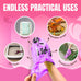 PET N PET Poop Bags, 288 Count Lavender Scented, 38% Plant Based, USDA Certified, Dog Waste Bags with Leash Dispenser