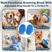 augwind navy blue 6pcs pet grooming kit for dogs cats and horses